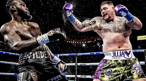 Deontay Wilder vs Andy Ruiz .